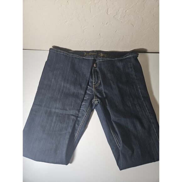 Antique Rivet Mens Embellished Jeans Size 34x32 - Picture 4 of 6